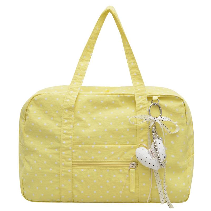 Polka Point Tote Bag Commuter Travel Shoulder Tote Bag Women's Large Capacity Underarm Bag
