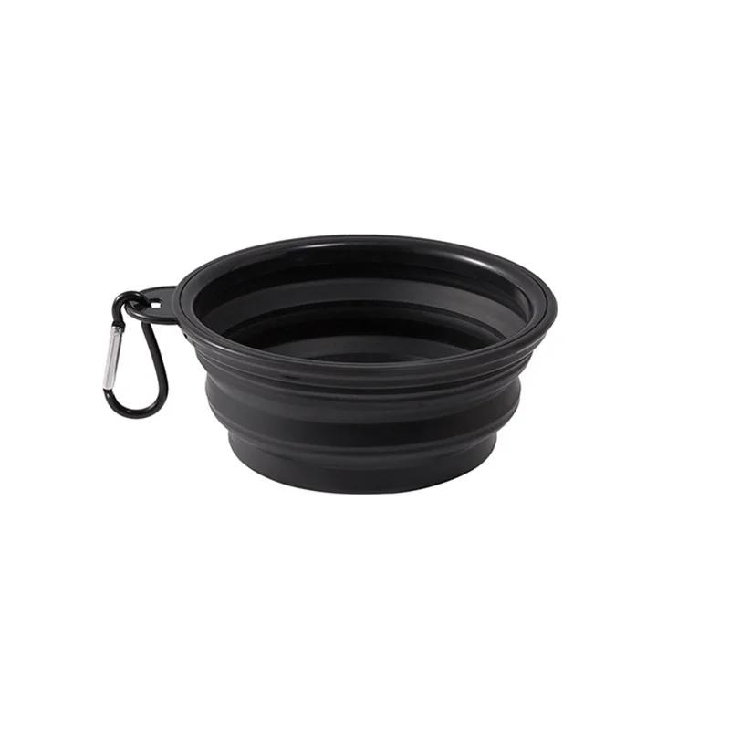 350ML/1000ML Durable TPR Portable Pet Food Bowl for Cats And Dogs Silicone Collapsible Travel Outdoor Water Food Bowl for Pets