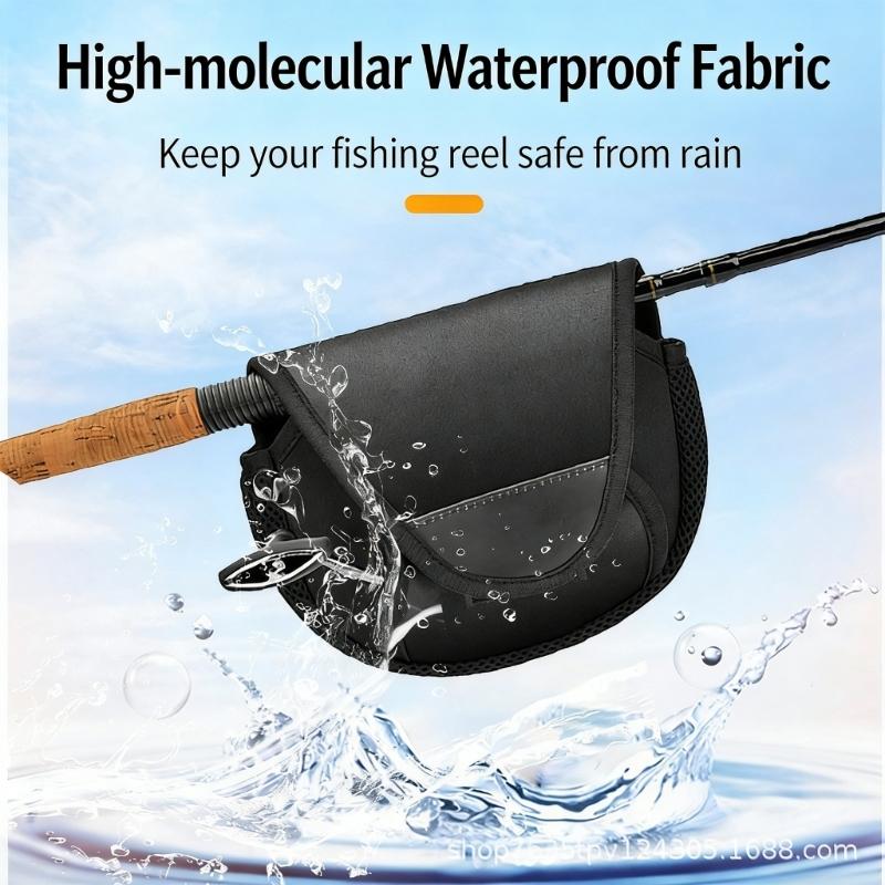 Fishing Rotating Reel Protective Bag Portable Fishing Reel Bag Baitcasting Fishing Reel Protective Case Bag Protector
