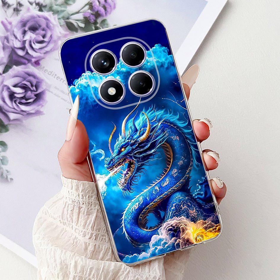 For Xiaomi Redmi Note 14 Pro 5G Case 2025 New Stylish Flower Soft Silicone TPU Phone Cover For Redmi Note 14 Pro+ Plus Protector
