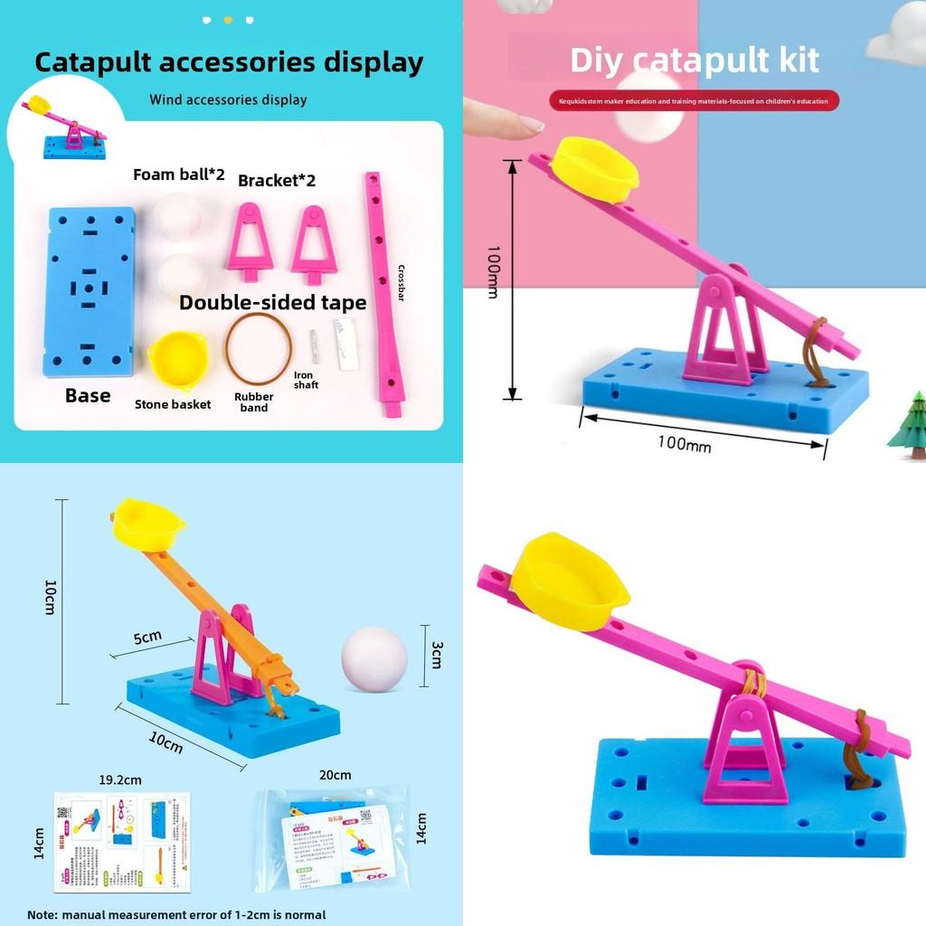 Stem Science Experiment Kit For Kids With Diy Catapult Materials For Educational Projects