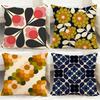 Popular O-OOrla Kiely Cushion Cover Comfortable Reversible Pillow Cover Ideal for Car Sofa Bedroom & Beyond