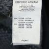 Emporio Armani Long sleeve knit shirt S black Men's Used