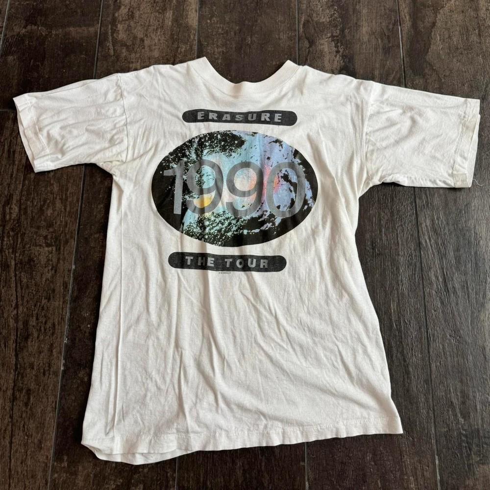 

Vintage Erasure Tour 1990 Gift For Fan S to 3XL Tshirt Unisex T-Shirt L