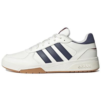 Neo Courtbeat Lightweight Durable Non-Slip Low-Top Skate Shoes Men Skate Shoes White Blue HQ1764