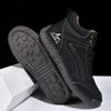 New Men's Fashionable Large-Size Leather Martin Boots: Comfortable, Soft, Non-slip, Hand-stitched Outdoor Boots