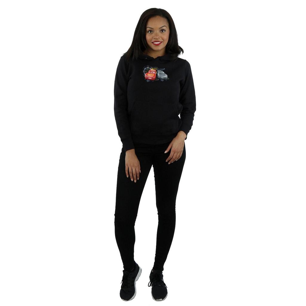 Disney Womens/Ladies Cars Lightning Vs Storm Hoodie