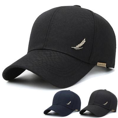 Men's Breathable Baseball Cap, Spring and Summer Fashionable Baseball Cap, Wheat Ear Copper Label Outdoor Casual Baseball Cap