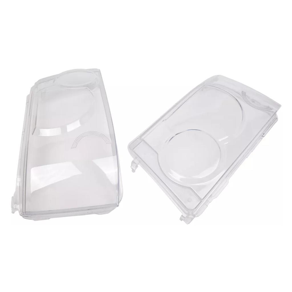 2PCS Headlight HeadLamp Lens Cover LH+RH For Land Range Rover Sport 2006-2009