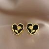 Niche Retro Love Earrings Female Super First Versatile Rose Earrings High -Level Sensory Versatile Ear Jewelry 