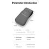 SFL1  Car Glasses Clip Sunglasses Ticket ID Holder For Mercedes Benz W117 W176 W177 W205 204 W213 W253 W156 W218 W166 CLA GLC AMG