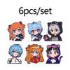Evangelion Enamel Pins Anime Hina Asuka Figures Brooch Lapel Pin Badge On Backpack Clothing Accessories Fashion Jewelry Gifts