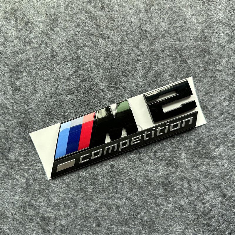 3D ABS Car Letters Logo Badge Sport Stickers Car Rear Trunk Emblem For BMW X1 X2 X3 X4 X5 X6 X7 M1 M2 M3 M4 M5 M6 M7 Competition