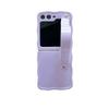 Wave Candy Color Applies To Samsung Zflip5 Mobile Phone Case Zflip3 Folding Screen Zflip5 Anti-drop Protective Case Female