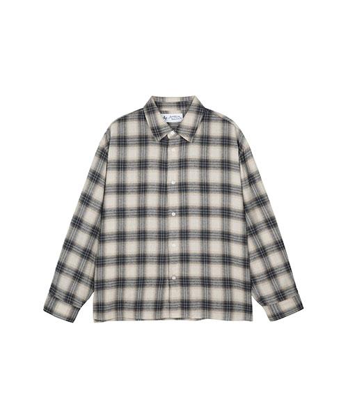 Amelikannideul Check Shirts - Ivory