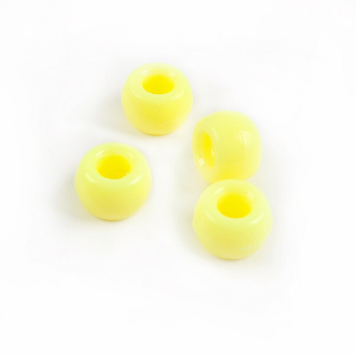 

Акриловые бусины-пони, бусины с большими отверстиями, дреды, однотонные бусины-ведра, ожерелье-цепочка для мобильного телефона своими руками, бусины-россыпи, ювелирные аксессуары 50 pieces