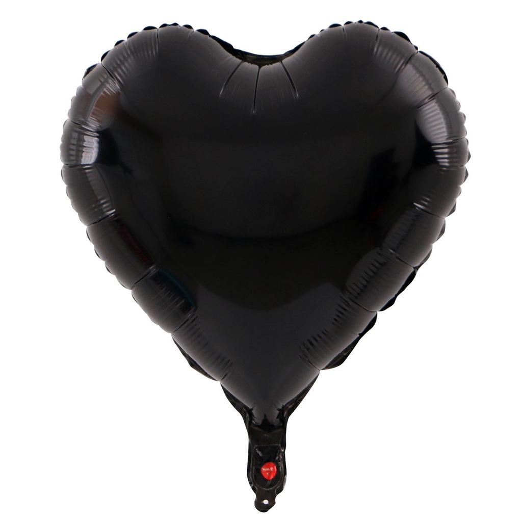 18" Heart and Star Foil Balloons for Weddings and Birthdays