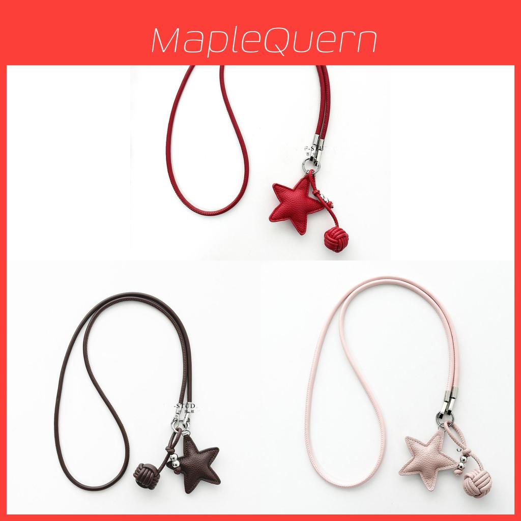 Leather Phone Neck Strap With Pvc Cord For Women And Men Personal Style Carrying Accessory