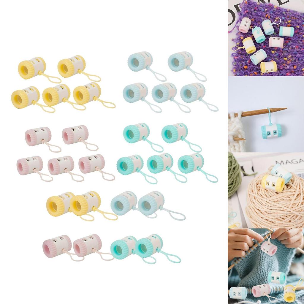 Strickzähler Häkelstichmarkierer, DIY Nähwerkzeug Praktisch Leicht Robust Ersatz