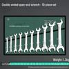 High Hardness Metric Mirror Finish Multi-Size Double-Ended Open-End Wrench