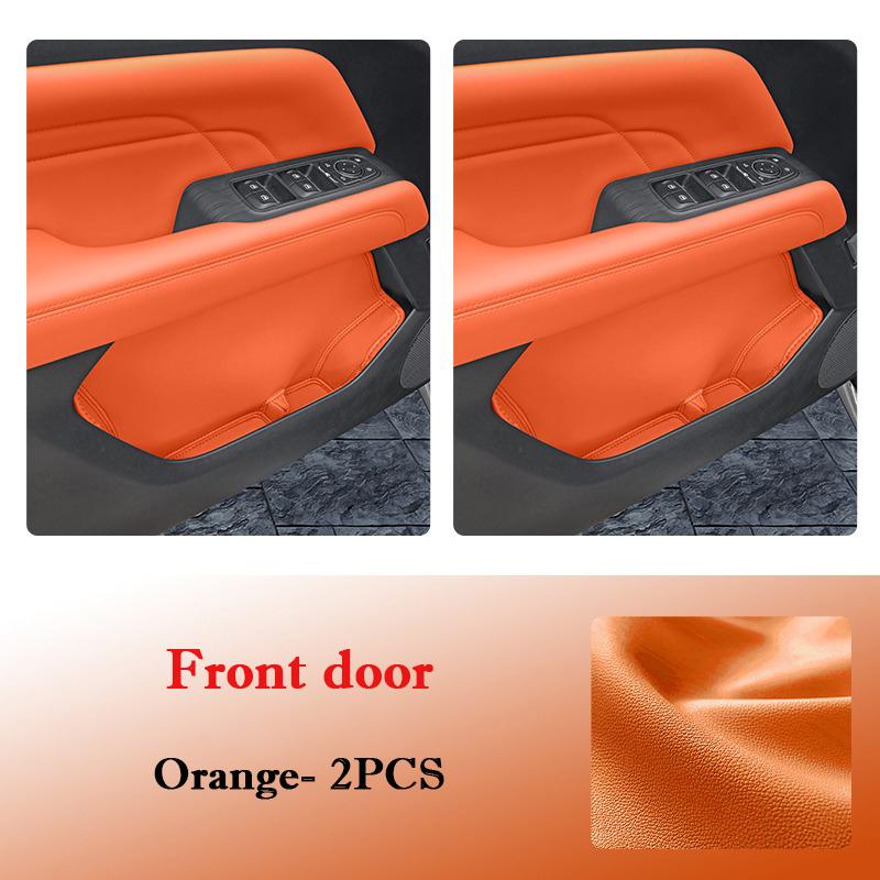 For Haval H9 2026 2026 Car Door Slot Storage Box Leather Protective Pad Cover WaterProof Organize Barrel Interior Accessories