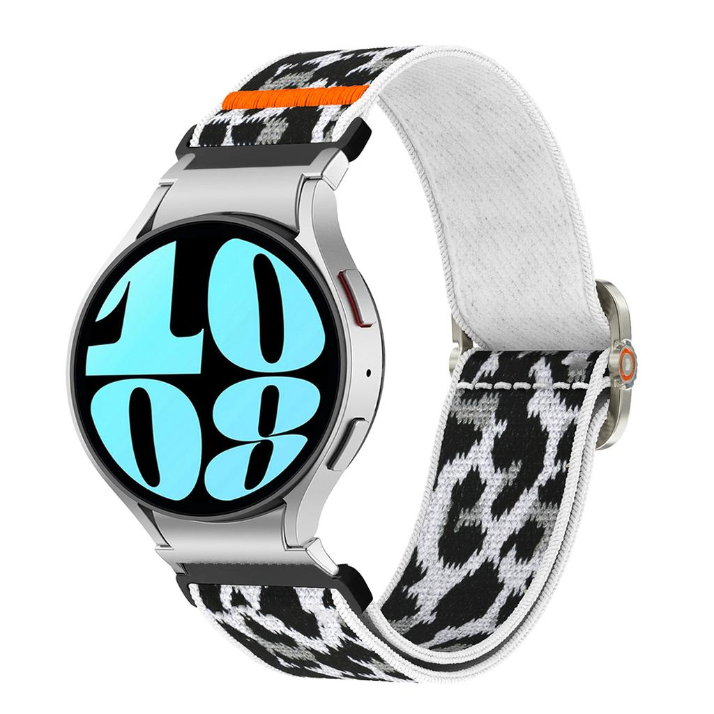 Ремешок для браслета Samsung Galaxy Watch 7/6/5/4 40 44 мм Плетеный нейлоновый спортивный ремешок для Galaxy watch 6/4 Classic 5 Pro Умные часы