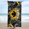 AEK FC Print Beach Towel, Large Soft Quick Dry Towel for Beach Camping Swimming