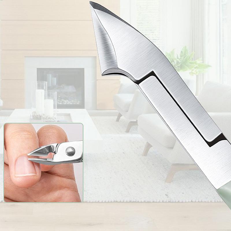 7/9/10/12/16/18/22/26pcs Nail Knife Set Stainless Steel Beauty Set Zipper Bag Manicure Knife Planer Nail Pliers Manicure Tools