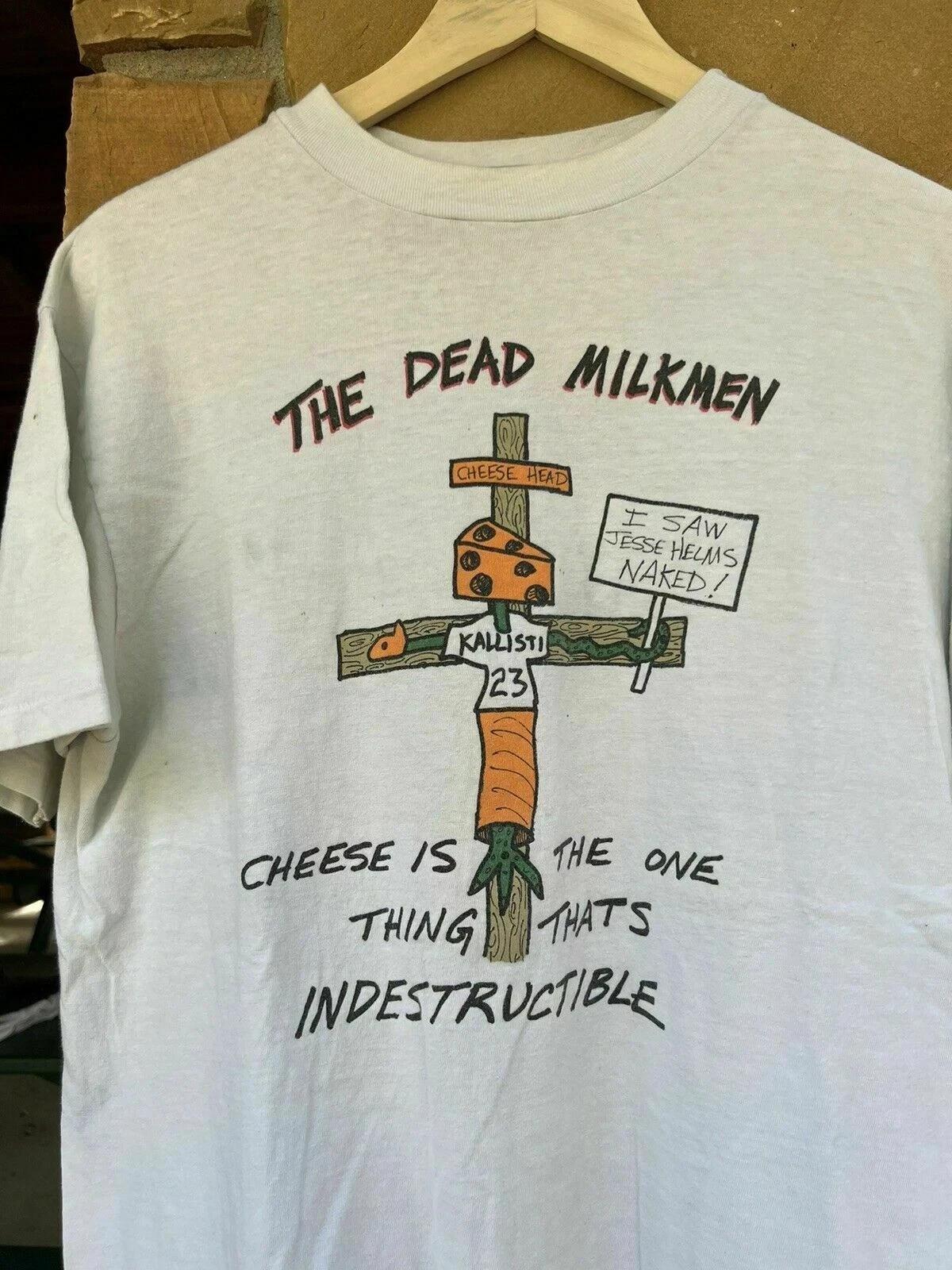 

Vintage The Dead Milkmen The Never Ending Cheese Unisex Fan Gift S-5XL M