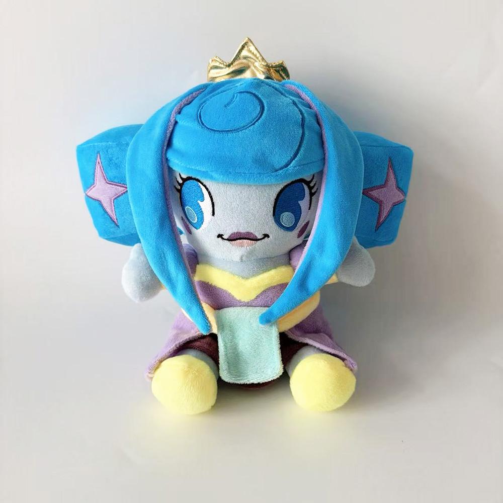 New Frankie Plush Knight Anime Peripheral Dolls Cute Blue Princess Plush Toy Collection Birthday Gifts