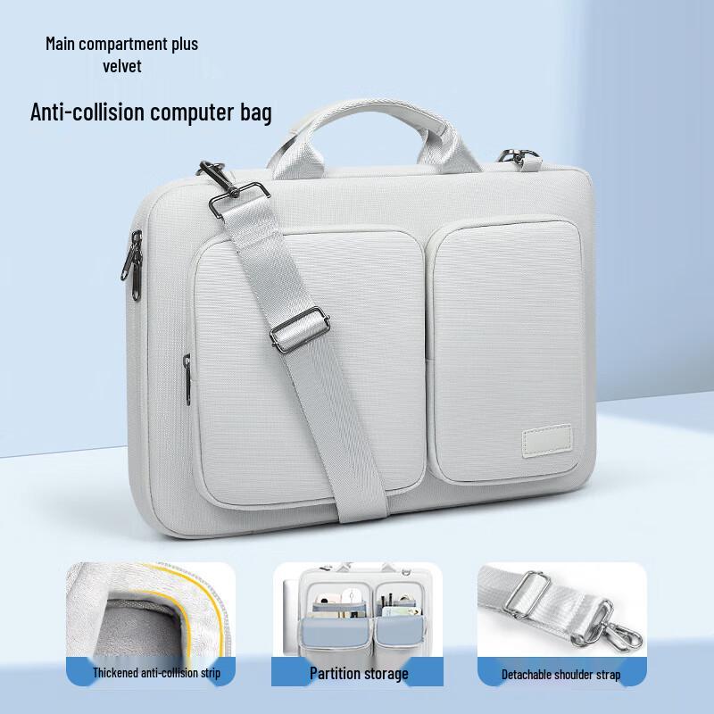 Li Shen Laptop Shoulder Bag & Inner Sleeve
