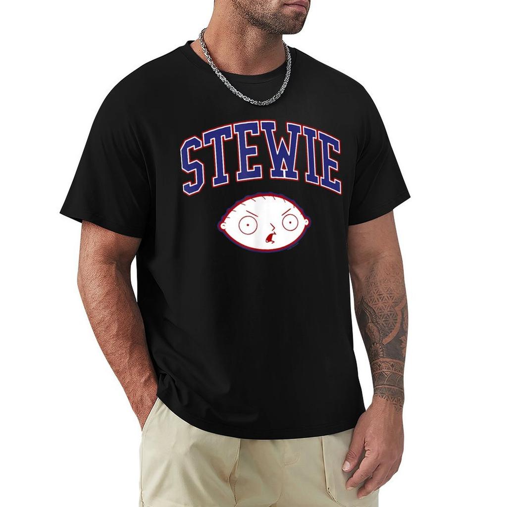 Family Guy Stewie Head And Name Tshirt Sports Casual Breathable Tee Shirt