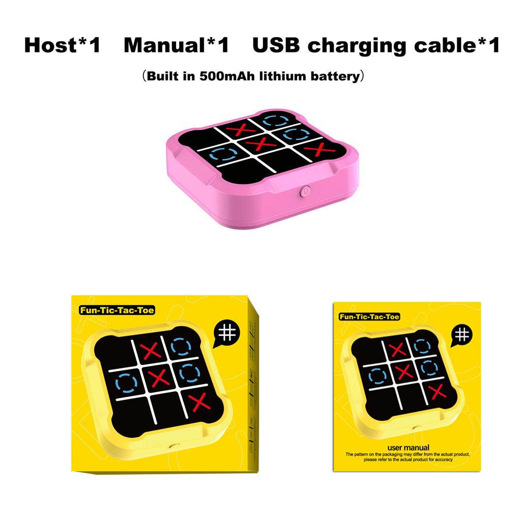 1 stuks Boter-kaas-en-eieren Schaken Elektronisch Puzzelspeelgoed Schaken Multifunctionele Spelmachine Schaakbord Meerdere modi