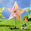 Elegant Blue DIY Windmill Hair Clip Easy Assembly Hair Accessory Hairpin for Daily Wear and Festival Parties