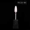 Ceramic Nail Grinding Head - Corn Bullet Rocket Shape for Electric Nail Grinder