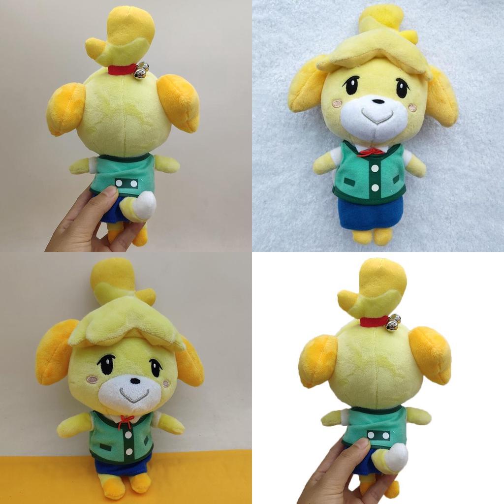 Animal Crossing New Horizons Isabella Plush Doll 20cm Soft Stuffed Toy For Kids And Fans