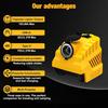 Zigarettenanzünder-Schnittstelle Stromversorgung für Dewalt/Milwaukee 18V Li-Ionen-Akku DC 12V Abwärtswandler Regler mit USB Typ C