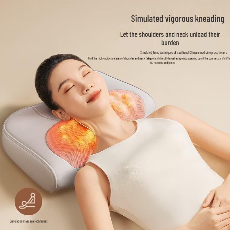 AUX Neck and Back Massager Pillow