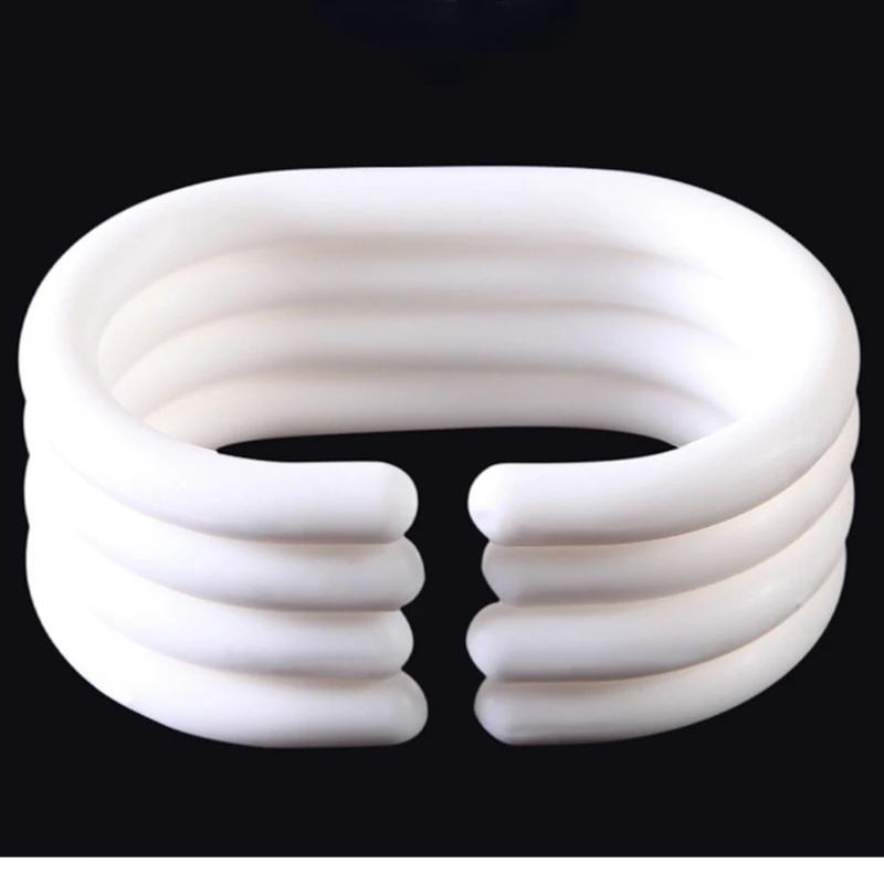 Thickened Waterproof And Mold Proof Shower Curtain Minimalist Bathroom Hotel Marble With Hook