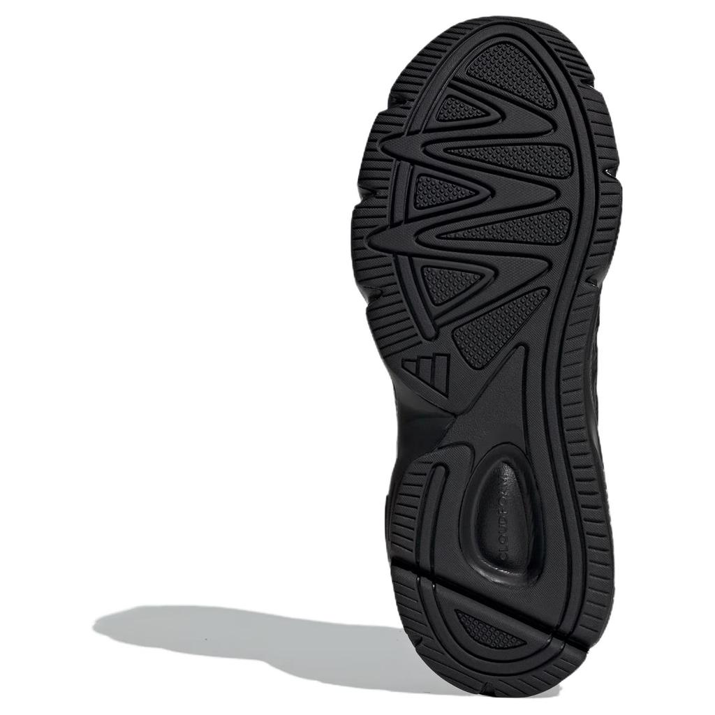 Adidas Crazychaos 2000 Comfortable Shock Absorption Durable Breathable Low Top Running Shoes Women Sneakers Black Silver JP5663