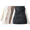Winter women's down cotton vest stand-up collar sleeveless cotton jacket vest warm short women's vest