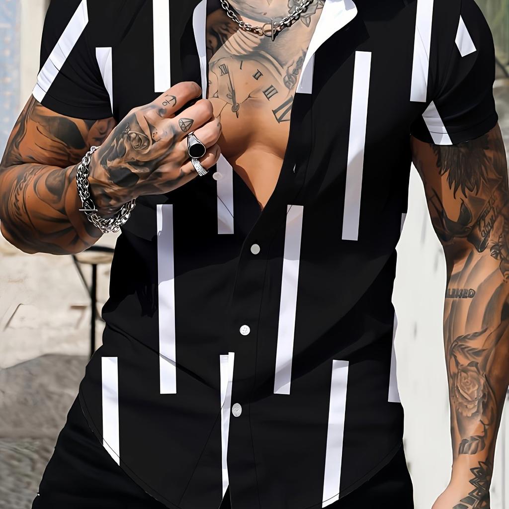 Men'S Short-Sleeved Shirts for Summer Outdoor, Casual And Vacation