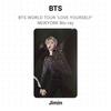 BTS BTS WORLD TOUR 'LOVE YOURSELF' NEWYORK Blu-ray Official Photocard