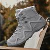 Autumn and winter high-top outdoor non-slip peak climbing boots large size thick-soled Martin boots piled and thickened thermal cotton shoes