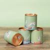 Retro Koi Fish Mini Empty Tea Tin Can Household Tea Sealed Jar Portable Travel Small Tea Box Paper Storage Can