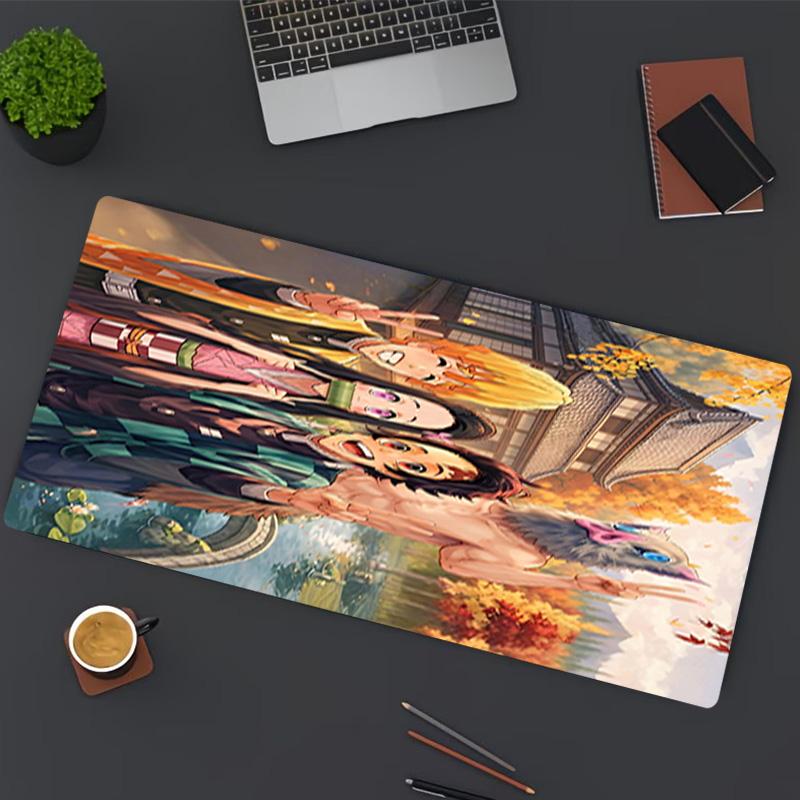 Demon Slayer Print Mouse Pad, for Keyboard Pad Laptop PC Mat for Office Home Use, Desk Decor, Perfect Birthday Gift for Gamers