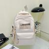 High school student backpack new backpack fashion Harajuku large-capacity schoolbag