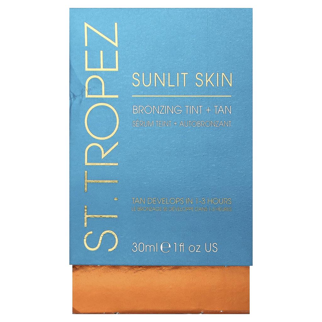 St. Tropez Sunlit Skin, Bronzing Tint + Tan, 30ml (1 Fl Oz)