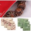 Brocade Fabric Jewelry Case Long Time Use with Antique Charm Organizers for Earrings