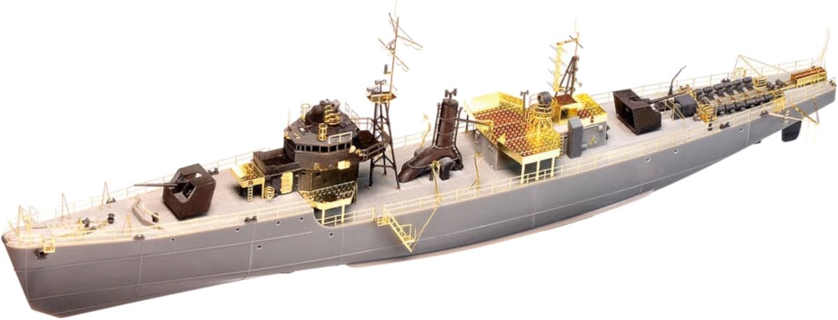 

Seed Hobby WW2 Imperial Japanese Navy Type D Coastal Defense Ship 3D Printer Kit SDH350023 1/350 (Late Production)